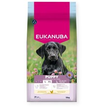Kuivtoit kutsikatele Eukanuba Puppy L XL kanaga, 15 kg