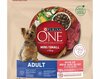 Kuivtoit koertele ONE Mini Adult veise ja riisiga, 1,5 kg