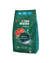 Kuivtoit koertele Pan Miesko ürtidega, veiseliha ja tuunikalaga, 9 kg