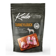 Kuivtoit kutsikatele KUDO Turkey&Duck Mini Junior, 3 kg