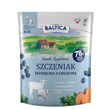 Kuivtoit kutsikatele Baltica Smaki Regionw lambaliha ja vasikalihaga S/L/XL, 1 kg