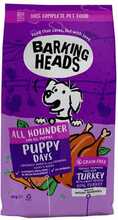 Kuivtoit kutsikatele Barking Heads Puppy Days kalkuniga, 6 kg
