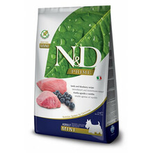 Kuivtoit koertele Farmina N&D Prime Lamb & Blueberry Adult Mini, 800 g