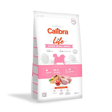 Kuivtoit kutsikatele Calibra Dog Life Junior Small Breed kanaga, 1,5 kg