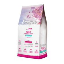 Kuivtoit koertele Evoque Adult Medium/Large tuunikala ja valge kalaga, 12 kg