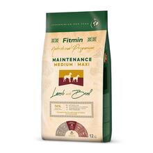 Kuivtoit koertele Fitmin Medium Maxi Maintenance Lamb & Beef, 12 kg