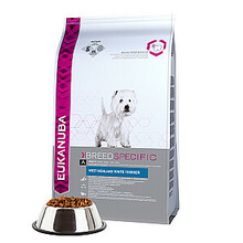 Kuivtoit täiskasvanud West Highland White Terrierile Eukanuba Breed Specific, 2,5 kg