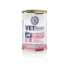 Konserv koertele Vet Response Weight-Balance, 400 g