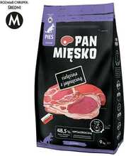 Kuivtoit koertele PAN MIESKO Veal with Lamb Senior Crunchy M, 9 kg