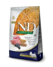 Kuivtoit koertele Farmina N&D Low Grain Lamb & Blueberry Adult Small Dog, 2.5 kg
