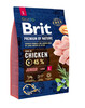 Kuivtoit koertele Brit Premium By Nature Junior Large L Chicken, 3 kg
