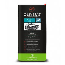 Kuivtoit koertele Oliver's Adult Fish Grain Free M, 4 kg