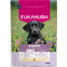 Kuivtoit kutsikatele Eukanuba Life Care Large Puppy kanaga, 800 g