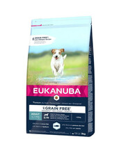 Kuivtoit koertele Eukanuba Grain Free Adult Small/Medium Breed, Ocean Fish, 3 kg