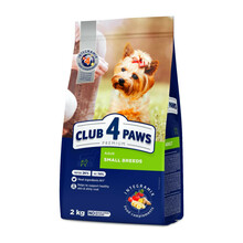 Kuivtoit koertele Club 4 Paws Premium Small Breeds, 2 kg