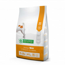 Kuivtoit koertele Nature's Protection Junior linnulihaga, 2 kg