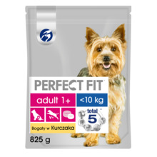 Kuivtoit koertele Perfect Fit Adult 1+ kanaga, 825 g