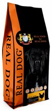Kuivtoit koertele Real Dog Adult Giant Breeds kanaga ja riisiga, 20 kg