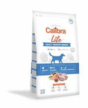 Kuivtoit koertele Calibra Life Dog Adult Medium kanaga, 2,5 kg