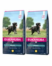 Kuivtoit koertele Eukanuba Active Adult Large Breed kanaga, 15 kg