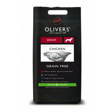 Kuivtoit koertele Olivers Senior Grain Free M, 10 kg
