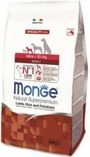 Kuivtoit koertele Monge Mini Adult lambalihaga, 0.8 kg