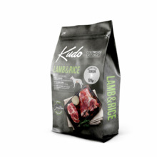Kuivtoit noortele koertele Kudo Lamb&Rice Medium Maxi Junior, 12 kg