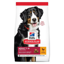 Kuivtoit koertele Hill's Science Plan Adult Large Breed kanaga, 18 kg