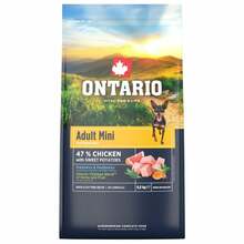 Kuivtoit koertele Ontario Adult Mini Chicken & Sweet Potatoes, 6.5 kg