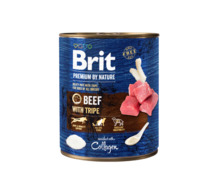 Konserv koertele Brit Premium by Nature Beef with Tripe, 400 g