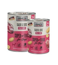 Konserv koertele Mac's Dog vasikaliha ja pardiga, 800 g