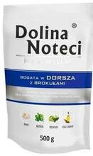 Koerte märgtoit Dolina Noteci Premium tursa ja brokoliga, 500 g