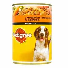 Konserv koertele Pedigree kanaliha ja porgandiga, 400 g