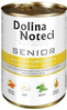 Konserv koertele Dolina Noteci PREMIUM Senior kanaga, porgandi ja basiilikuga, 400 g