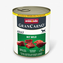 Animonda GranCarno Adult märgtoit koertele hirvelihaga, 800g