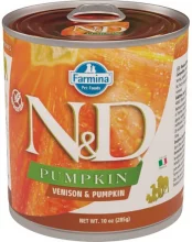 Konserv koertele Farmina N&D Pumpkin Venison & Pumpkin, 285 g