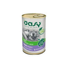 Konserv koertele Oasy Adult Medium & Large Duck pardiga, 400 g