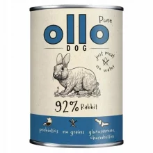 Konserv koertele Ollo Pure Rabbit, 400 g