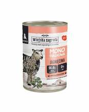Märgtoit kutsikatele Wiejska Zagroda Puppy Monoprotein Lamb, 400 g