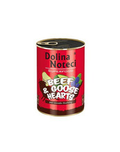 Konserv koertele Dolina Noteci Premium Superfood veiseliha ja hanesüdametega, 400 g