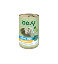 Konserv koertele Oasy Puppy & Junior Chicken kanaga, 400 g
