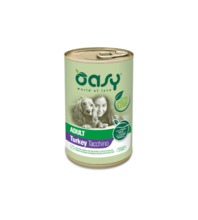 Konserv koertele Oasy Adult Turkey kalkuniga, 400 g