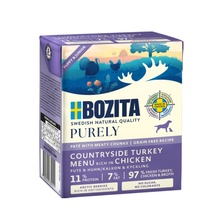 Konserv koertele Bozita Purely Dog Puppy & Junior kalkuni ja kanaga, 370 g