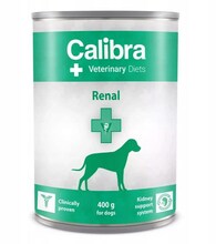 Märgtoit koertele Calibra Veterinary Diets Renal, 400 g