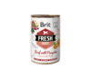Konserv koertele Brit Fresh Beef & Pumpkin, 400 g