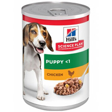 Märgtoit kutsikatele Hill's Science Plan Puppy Chicken, 370 g