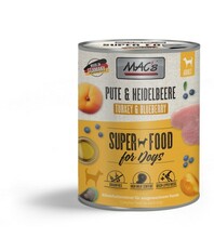 Konserv koertele Mac's Dog kalkuni ja mustikatega, 800 g