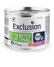 Konserv koertele Exclusion Intestinal sealiha ja riisiga, 200 g