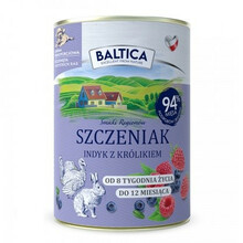 Konserv kutsikatele Baltica Smaki Regionw Indyk-Krlik, 400 g