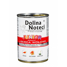 Märgtoit kutsikatele Dolina Noteci Premium Junior veiselihasüdamega, 400 g